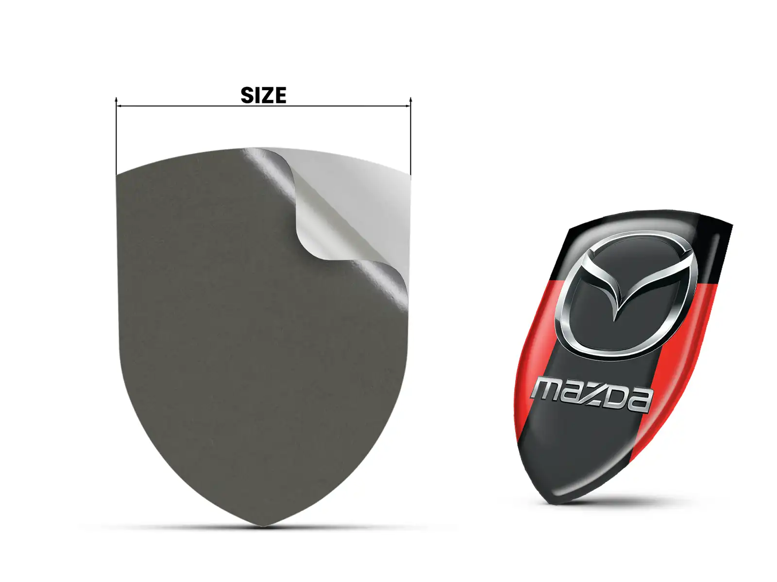 Mazda Adesivo Impermeabile Resistente Universale di Qualità